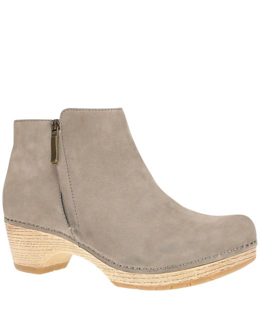 Dansko Brown Lizanne Ankle Boot
