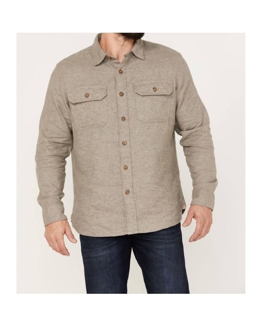 Pendleton Natural Burnside Flannel Shirt for men