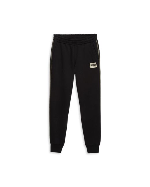 PUMA Black Full Length Sweatpants for men