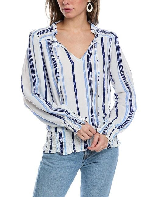 Walker & Wade Blue Walker&Wade Milano Top