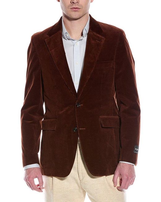 Todd Snyder Brown Sutton Corduroy Jacket for men