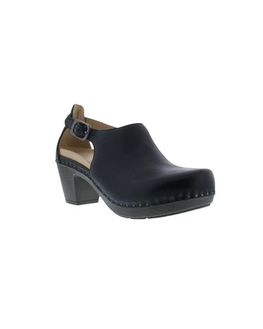 Dansko Black Sassy Heeled Shoes