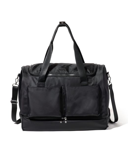 Baggallini Black Deluxe Fifth Avenue Weekender Bag