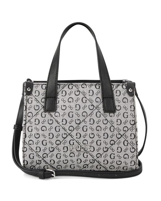 Guess Factory Holden Mini Tote in Gray | Lyst