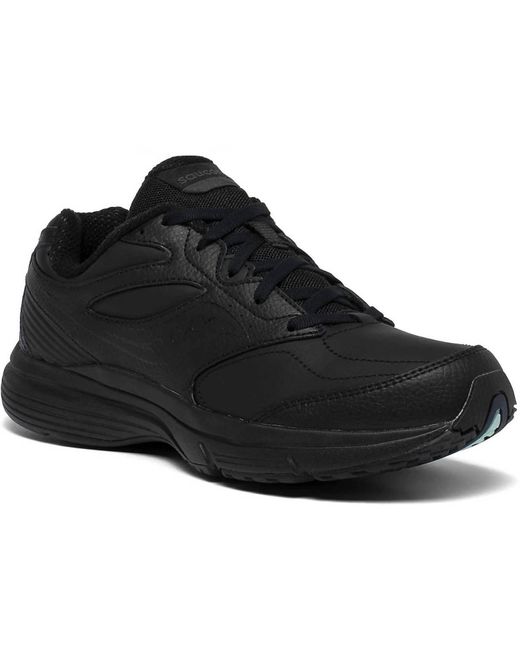 Saucony Black Integrity Walker 3 Wide Sneakers