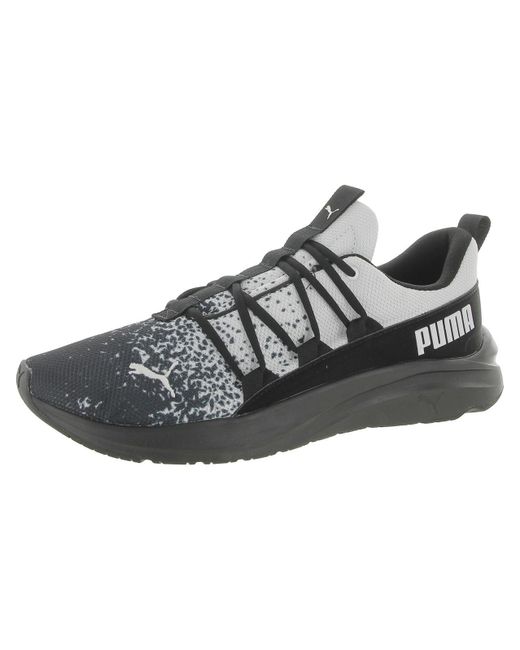 PUMA Softride One4all Fitness Gym Running Shoes in Black for Men Lyst