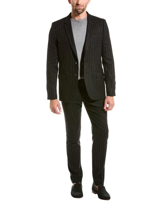 The Kooples Black Wool-blend Suit Jacket for men