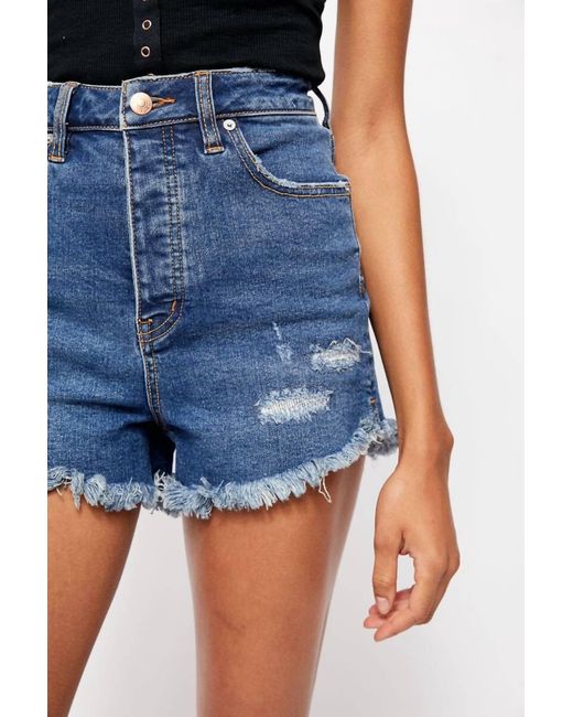 Denim Crvy Vintage High-rise Shorts 