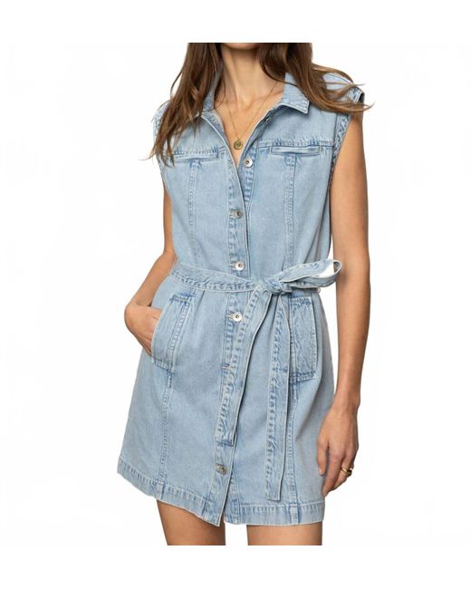 Sanctuary Women's Blue Bouquet Ila Denim Dress