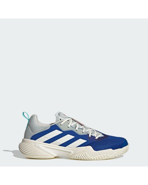 Adidas Blue Barricade Tennis Shoes for men