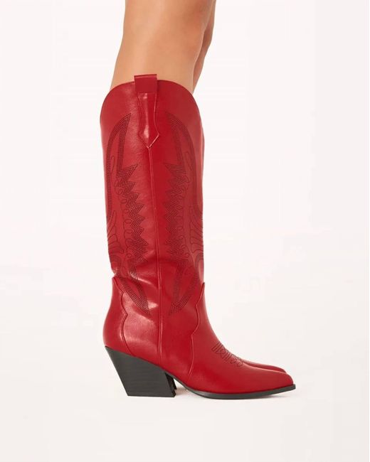 Billini Red Zayda Boots