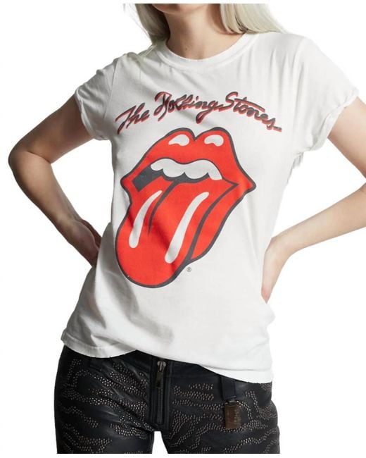 Recycled Karma Gray Rolling Stones Live Tee