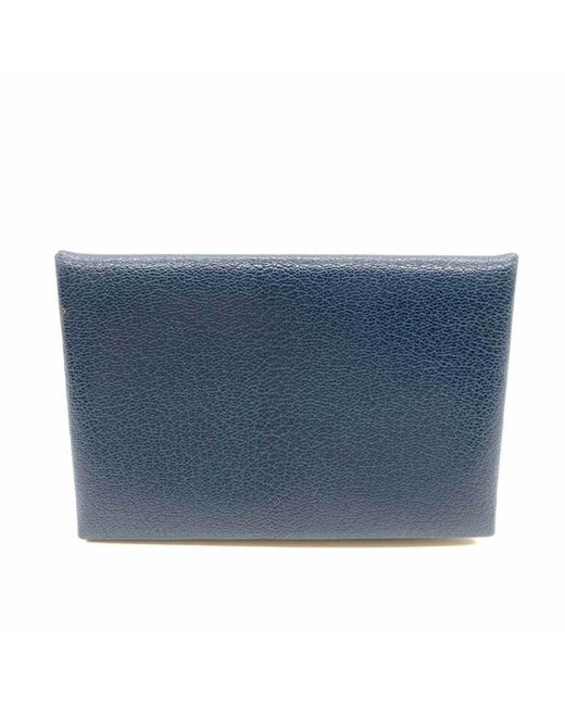 Hermès Blue Mc2 Leather Wallet (pre-owned)
