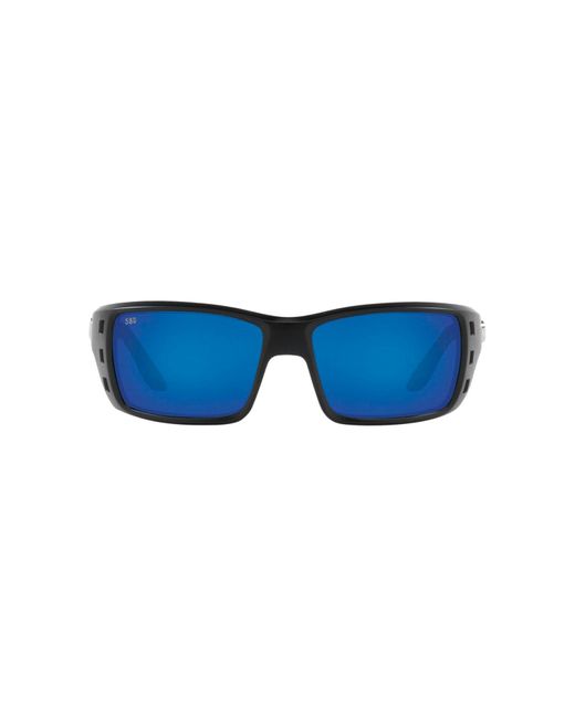 Costa Del Mar Blue Permit Pt 11 Obmglp Wrap Polarized Sunglasses for men