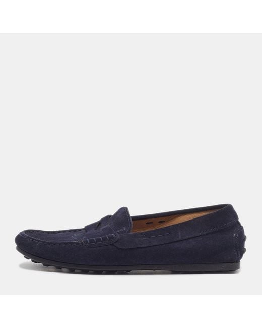 Tod's Blue Gommini