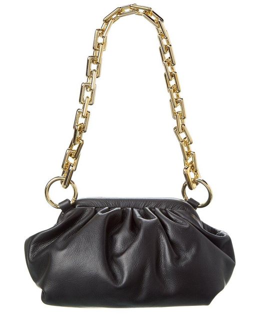 Persaman New York Abel Leather Shoulder Bag in Black | Lyst