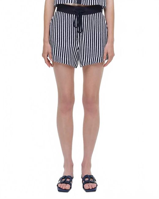 Jonathan Simkhai Blue Danita Pull On Shorts