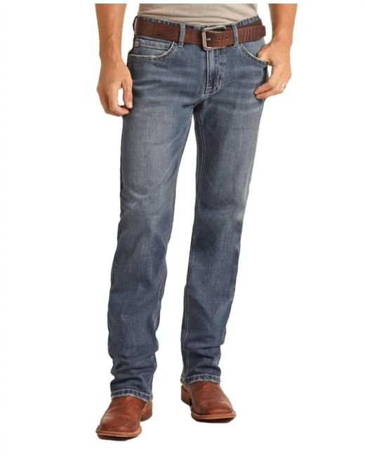 Hooey Blue Revolver Slim Reflex Jean for men