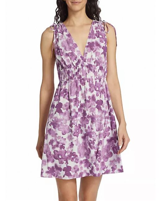 Rails Purple Fay Mini Dress