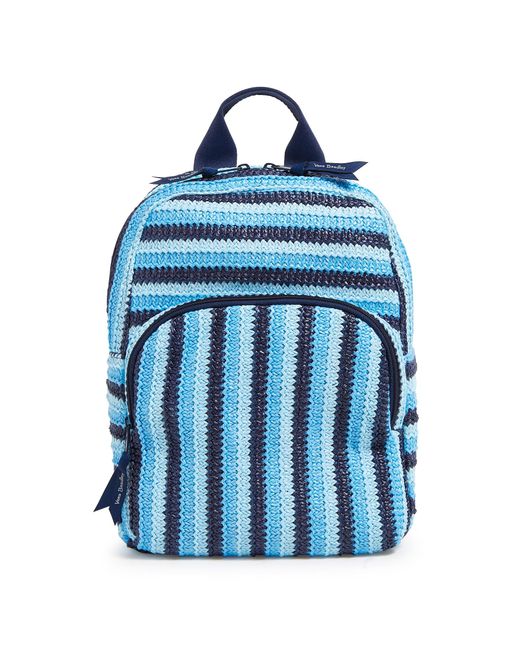 Vera Bradley Blue Essential Compact Backpack