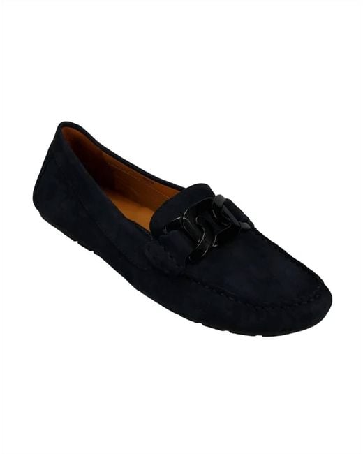 Vaneli Black Aiker Leather Moccasin