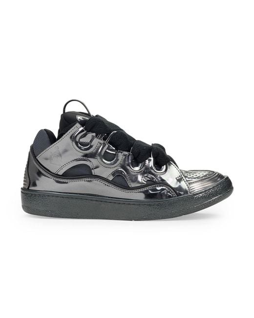 Lanvin Black Curb Sneakers for men