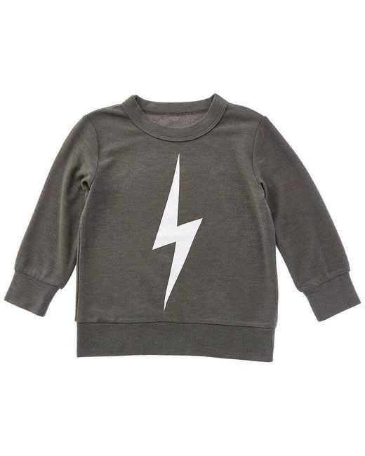 Chaser Brand Gray Bolt Pullover for men