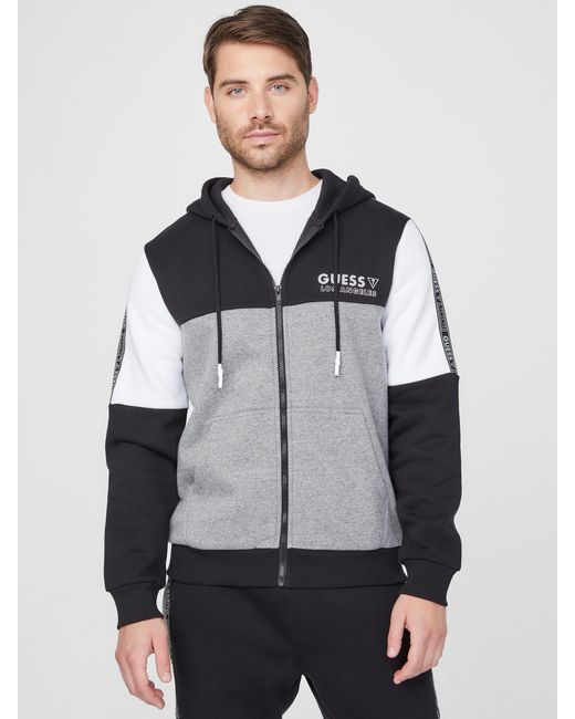 Guess color block sweatshirt outlet