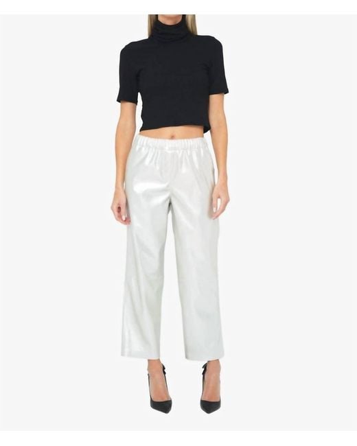 JBQ White Luka Pant