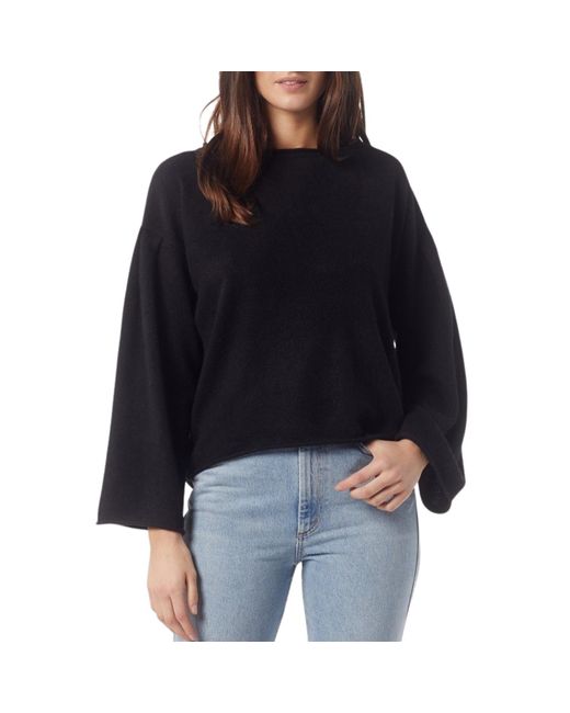 Joie Black Ivern Bell Sleeve Cashmere Sweater
