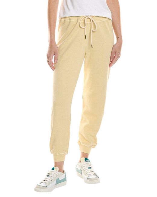 The Great Natural Cropped Sweatpant