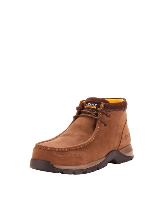 Ariat Brown Comp Toe Boots for men
