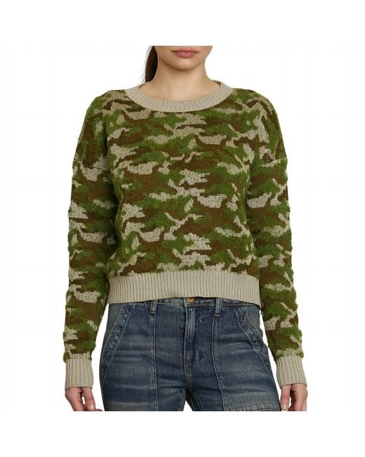 NSF Green Blayne Crew Sweater