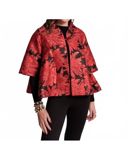 Frances Valentine Red Swing Jacket
