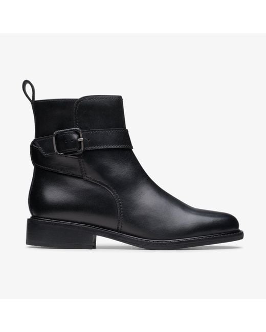 Clarks Black Renewal Style Leather