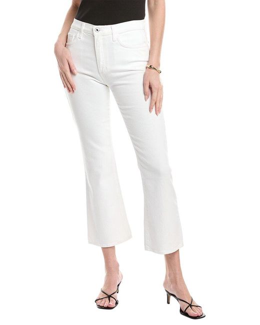 FAVORITE DAUGHTER White The Erin Leche Crop Bootcut Jean