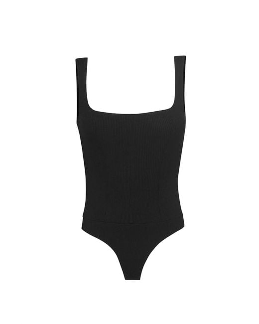 AFRM Black Gisela Bodysuit