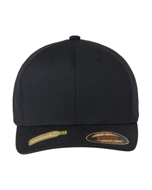 Flexfit Blue Sustainable Polyester Cap for men
