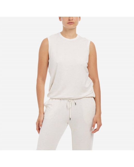 Pj Salvage White Essential Relaxed Tank