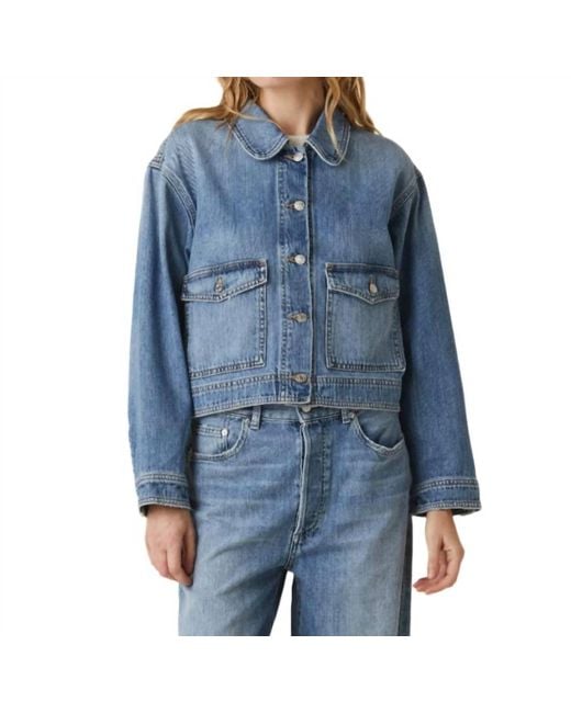 Le Jean Blue Dylan Jacket