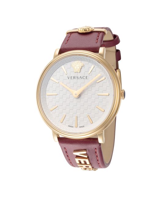Versace Pink 38mm Red Quartz Watch Ve8104322