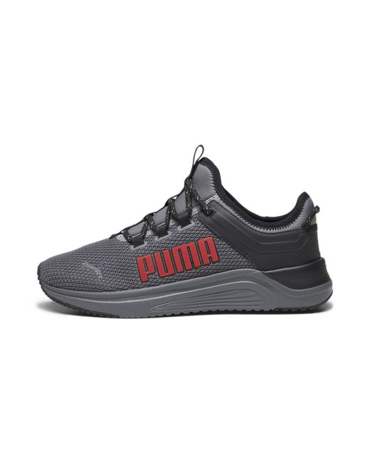 PUMA Black Softride Astro Slip-on Running Shoes for men