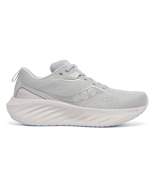 Saucony White Triumph 22 Shoes