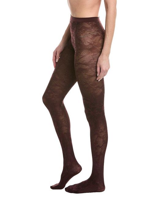 Wolford Brown Jungle Tights