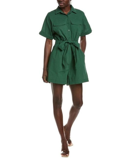 Lyra & Co Green Romper