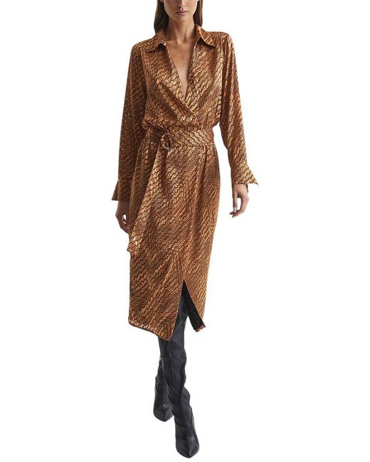 Naya Belted Print Dress Naya Belted Print Dress