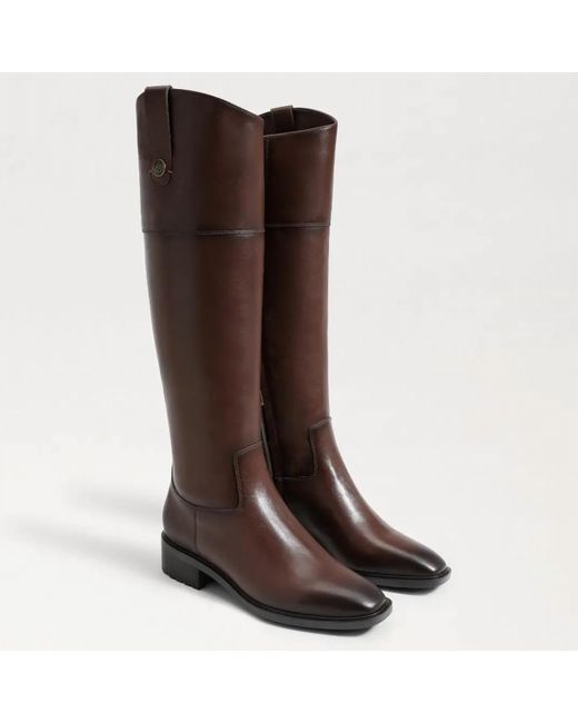 Sam Edelman Drina Boots In Brown Lyst