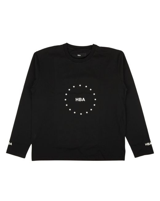 Hood By Air Black Stars Long Sleeve T-shirt for men