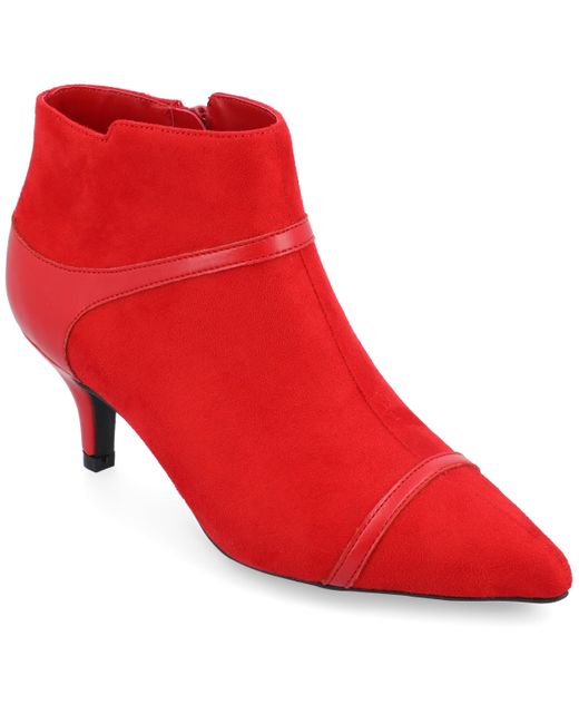 Journee Collection Red Collection Tru Comfort Foam Embrie Booties
