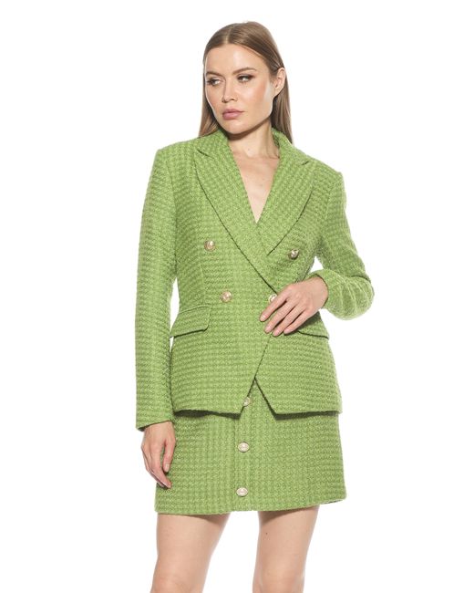 Alexia Admor Green Classic Blazer